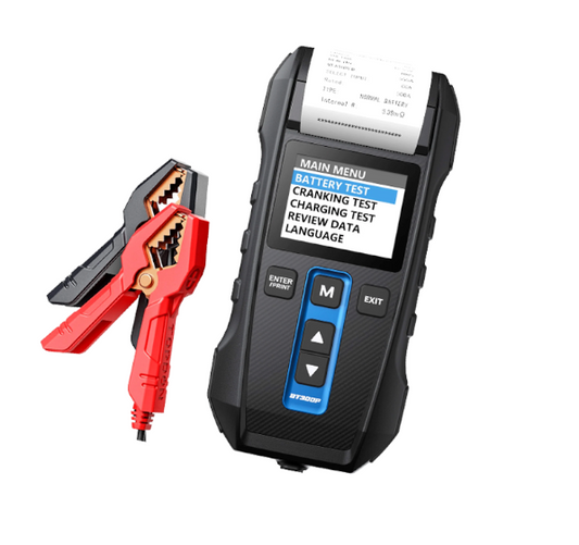Tester Digital para Probar Baterías con Impresora BT300P